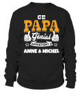 CE PAPA GENIAL APPARTIENT A- CUSTOM - Hoodie