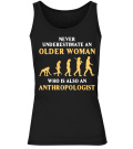 Camiseta Feminina com Gola em V - ANTHROPOLOGIST - Limited Edition