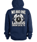 Baseball Jacket - laborers union local 78