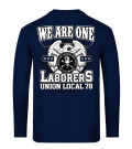 Baseball Jacket - laborers union local 78