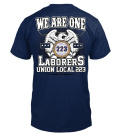 Camiseta - laborers union local 223