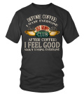 The Old Grumpy Club - Before Coffee I hate everyone Men and Women T shirts, Sweaters and Hoodies - T-shirt