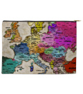 Carte d'Europe des langues (Pochette) - Pouch