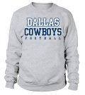 Shop Dallas Cowboys Merchandising Men's Practice Grey 2022 Hoodie