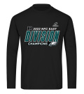 Fanatics Branded Men's Philadelphia Eagles Midnight Green 2022 NFC East  Division Champions Divide & Conquer T-Shirt