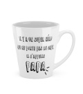 Mug - Il y a un super héro qui ne porte pas de cape, il s'appelle Papa - Edition Limitée