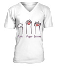 Round neck T-Shirt Unisex - ROCK PAPER SCISSORS