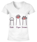 Round neck T-Shirt Unisex - ROCK PAPER SCISSORS