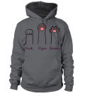 Round neck T-Shirt Unisex - ROCK PAPER SCISSORS