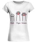 Round neck T-Shirt Unisex - ROCK PAPER SCISSORS