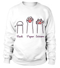 Round neck T-Shirt Unisex - ROCK PAPER SCISSORS