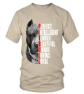 PERFECT INTELLIGENT TENDER BEAUTIFUL UNIQUE LOVING LOYAL - T-shirt
