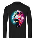 Round neck T-Shirt Unisex - 017. Dani Pedrosa BK
