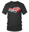 T-shirt - Clscr-006-BK.Cadillac Car (1)