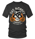 T-shirt - GMK-038-BK. Gas Monkey Garage