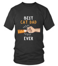BEST CAT DAD EVER - T-shirt
