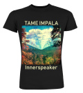 Round neck T-Shirt Unisex - AUS200-064-BK. Tame Impala - InnerSpeaker