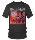 T-shirt - PWMT - White Skull - Public Glory, Secret Agony BK