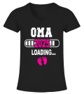 Oma 2025 Loading Werdende Oma Schwangerschaft Verknden - T-shirt