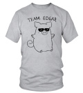 PALUTEN - TEAM EDGAR SCHWEIN BLACK - Paluten Offizieller Merch T-Shirt palutenmerch - T-shirt