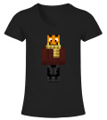 Round neck T-Shirt Unisex - Paluten Skin Minecraft Front - Paluten Offizieller Merch T-Shirt palutenmerch