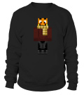 Round neck T-Shirt Unisex - Paluten Skin Minecraft Front - Paluten Offizieller Merch T-Shirt palutenmerch