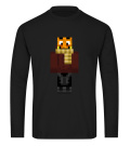 Round neck T-Shirt Unisex - Paluten Skin Minecraft Front - Paluten Offizieller Merch T-Shirt palutenmerch