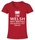 Round neck T-Shirt Unisex - I'M WELSH NOT BRITISH