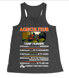 AGRICULTEUR TARIF HORAIRE