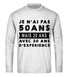 JE N'AI PAS 50 ANS