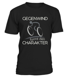 „Gegenwind formt...“ Fahrrad-Shirts,…
