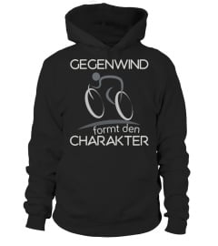 „Gegenwind formt...“ Fahrrad-Shirts,…