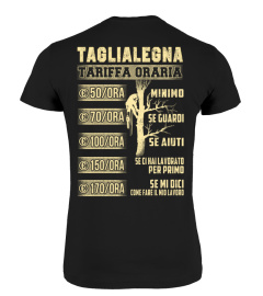 TAGLIALEGNA TARIFFA ORARIA