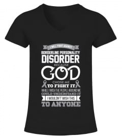 I Will Fight Against Borderline Personality Disorder T-shirt