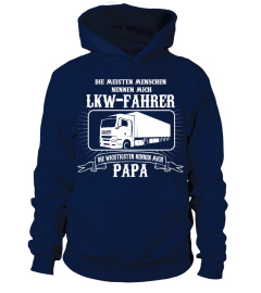 LKW-Fahrer und Papa - T-Shirt Hoodie