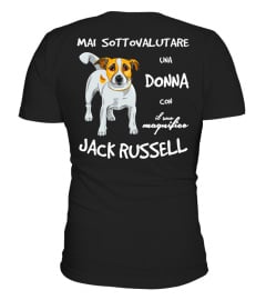 Doppia Stampa  DONNA con JACK RUSSELL