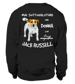 Doppia Stampa  DONNA con JACK RUSSELL