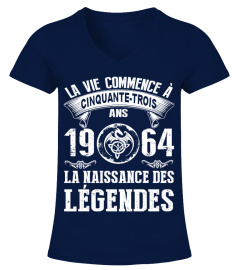 1964  la naissance des legendes tshirt