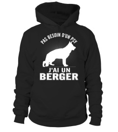 PAS BESON D'UN PSY J'AI UN BERGER T-SHIRT