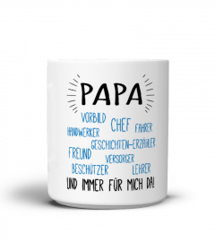 Vatertag Tasse - Papa Attribute