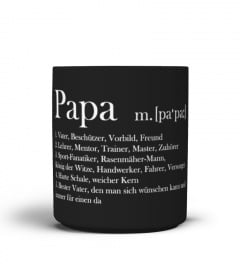 Vatertag Tasse -Papa Duden