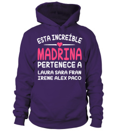 ESTA INCREÍBLE MADRINA PERTENECE A CAMISA PERSONALIZADA