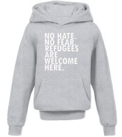 Travel Ban, No Hate No Fear, Refugees Are Welcome Here Shirt