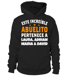 ESTE INCREÍBLE ABUELITO PERTENECE A CAMISETA PERSONALIZADA