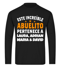 ESTE INCREÍBLE ABUELITO PERTENECE A CAMISETA PERSONALIZADA