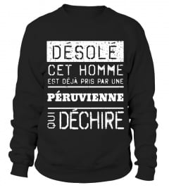 T-shirt Désolé Péruvienne