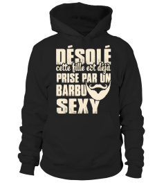 DESOLE CET HOMME EST DEJA PRIS PAR UNE FEMME  BARBU SEXY T- SHIRT