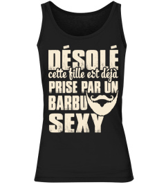 DESOLE CET HOMME EST DEJA PRIS PAR UNE FEMME  BARBU SEXY T- SHIRT