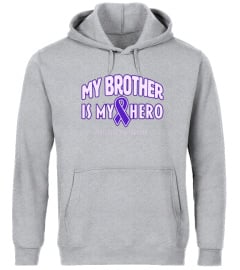 My Brother is My Hero - Pancreatic Cancer Awareness T-Shirt