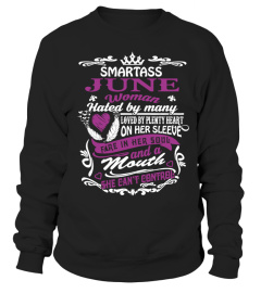 Smartass JUNE Woman Birthday Shirts